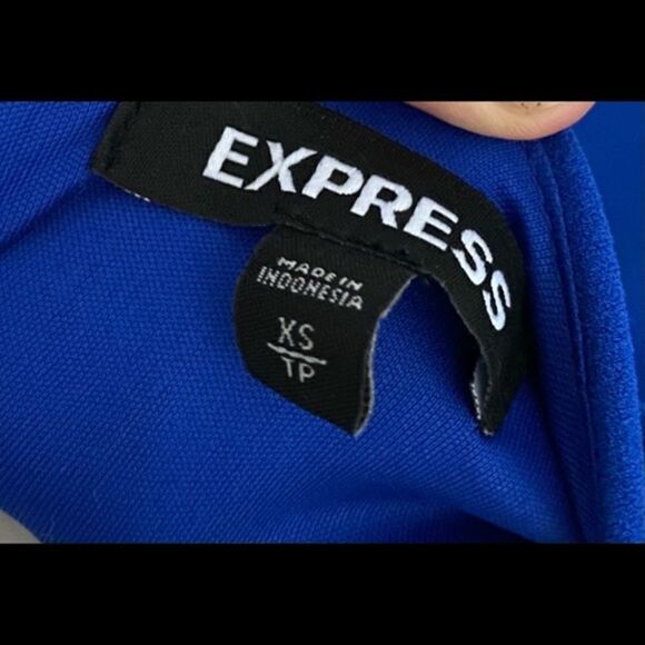 Express - mini Royal Blue dress - Picture 3 of 7